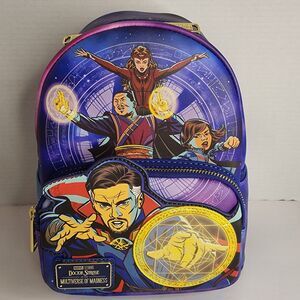 Loungefly Marvel Doctor Strange Multiverse Mini-Backpack New With Tags